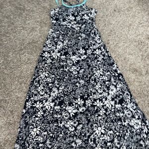 Long girls floral dress